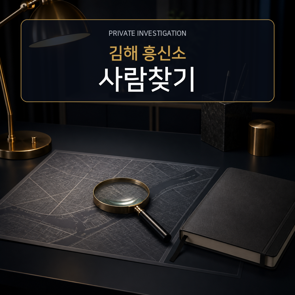 김해 사람찾기·소재파악 전문 흥신소